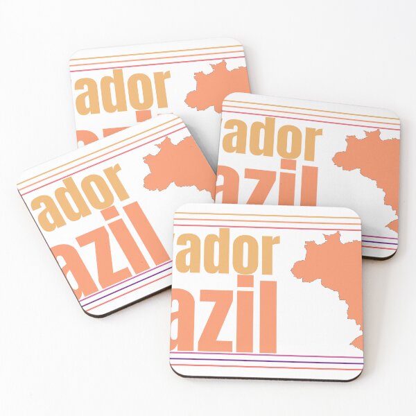Item preview, Salvador Brazil City Marked On Country Map designed and sold by TheIconSmith.