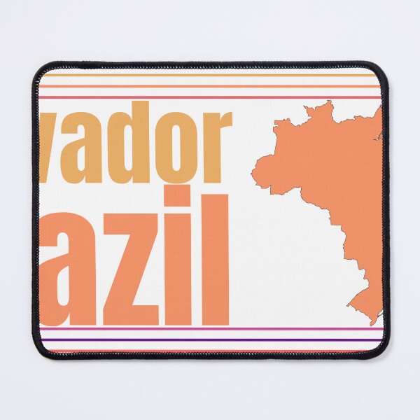 Item preview, Salvador Brazil City Marked On Country Map designed and sold by TheIconSmith.