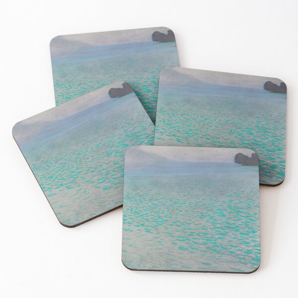 Item preview, Turquoise Lake in Misty Morning Light designed and sold by artofuniverse.