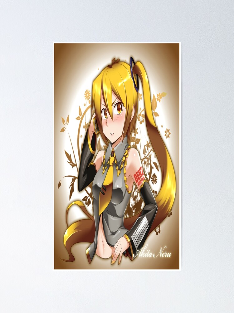 Thumbnail 1 of 3, Poster, Akita neru designed and sold by RadiantGraphics.