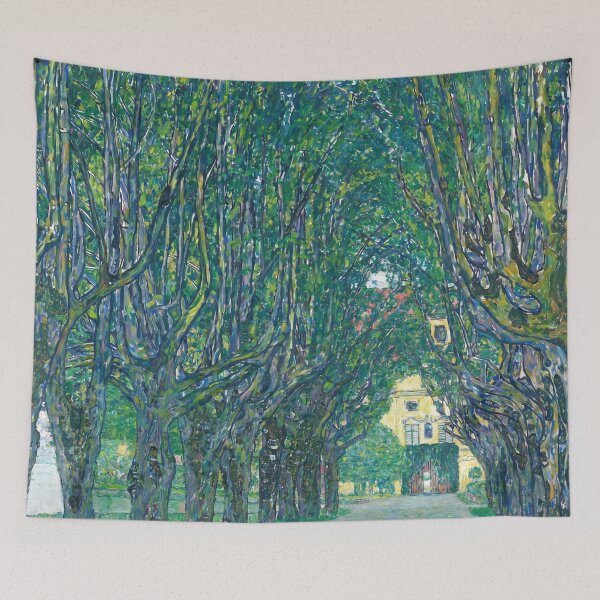 Item preview, Tree Lined Park Avenue Toward Manor designed and sold by artofuniverse.