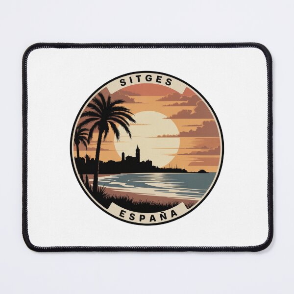 Item preview, Sitges España: Golden Sunset Badge designed and sold by CircinusStore.