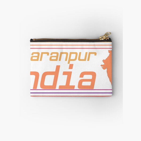 Item preview, Saharanpur India City Marked On Country Map designed and sold by TheIconSmith.