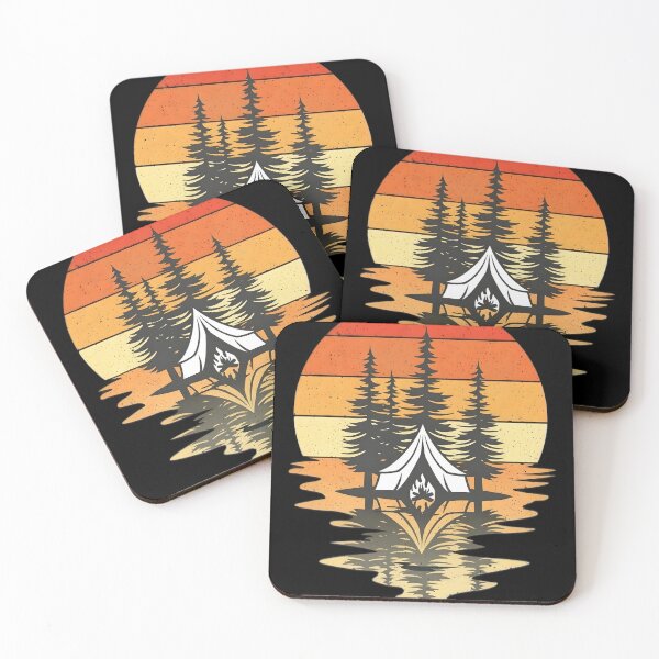 Artikelvorschau, Hiking Retro Sunset Vintage Hiker Mountains Gift entworfen und verkauft von Occasional House.