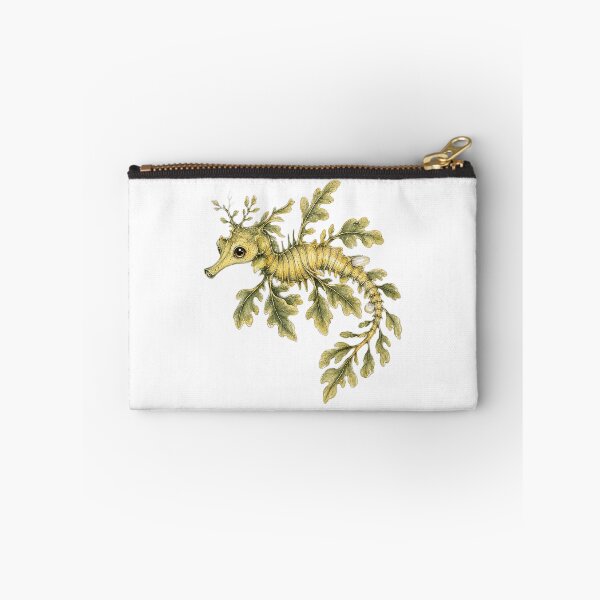 Item preview, Cute Vintage Leafy Seadragon Sticker - Kelp Sea Dragon Illustration designed and sold by PND7777.