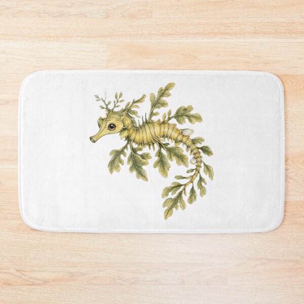 Item preview, Cute Vintage Leafy Seadragon Sticker - Kelp Sea Dragon Illustration designed and sold by PND7777.