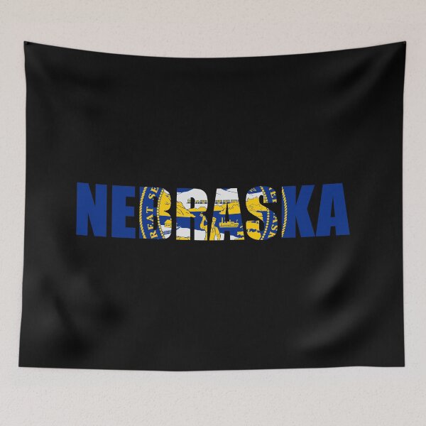 Item preview, Nebraska Flag NE designed and sold by shitpostee.
