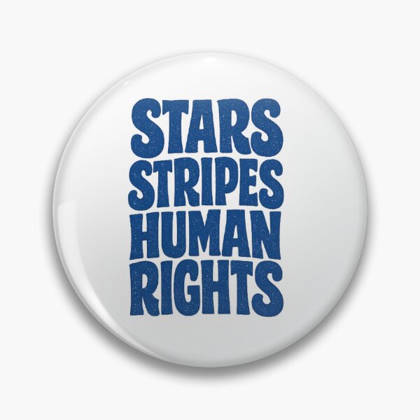 Item preview, 4th of July Shirt Stars Stripes and Human Rights designed and sold by faridman.