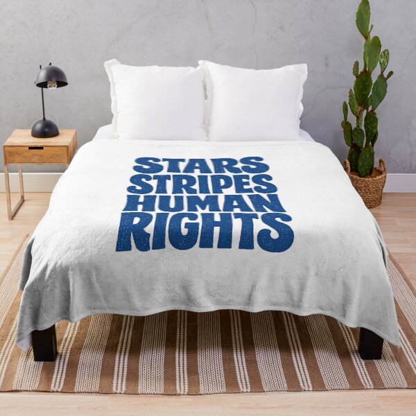 Item preview, 4th of July Shirt Stars Stripes and Human Rights designed and sold by faridman.