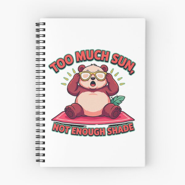 Item preview, Funny Panda Tan Lines Summer Quote Sticker designed and sold by mo-carnival.