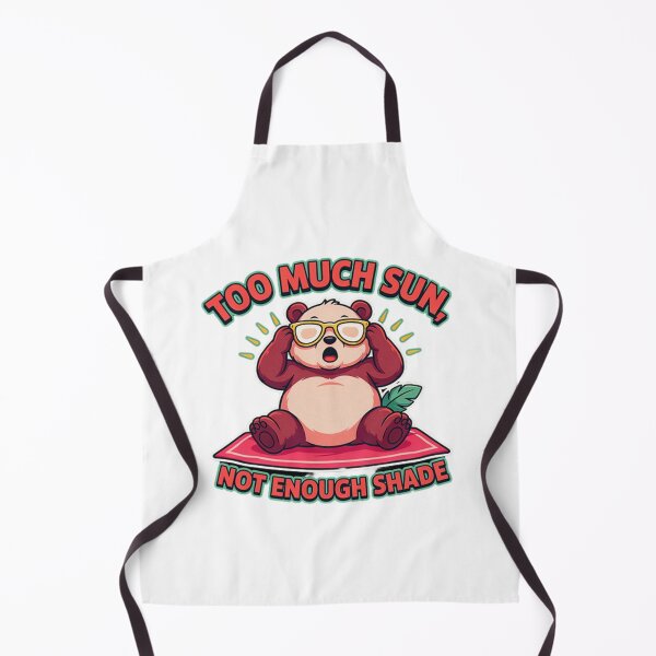 Item preview, Funny Panda Tan Lines Summer Quote Sticker designed and sold by mo-carnival.