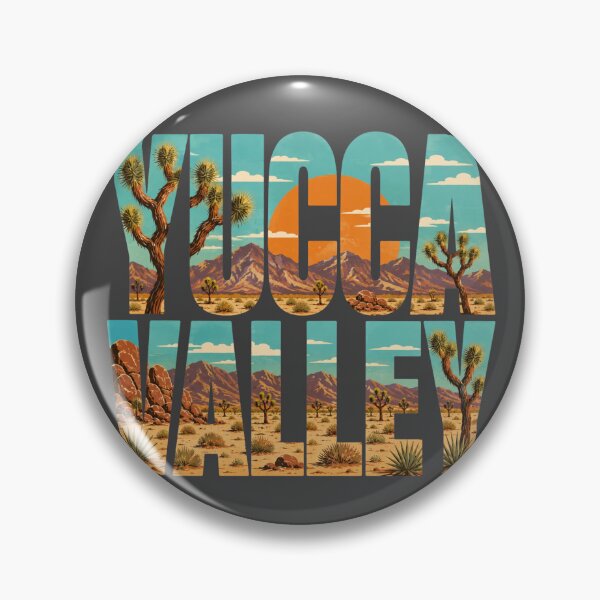 Item preview, Yucca Valley Desert Sunset Typography designed and sold by SimplyJasper.