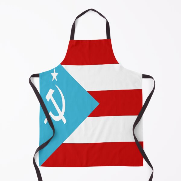 Item preview, Communist Puerto Rico Flag | Marxist Anti-Colonial Design for Stickers, Apparel & Accessories | Decolonial Resistance Art & Boricua Sovereignty Symbol designed and sold by RevolutionToday.