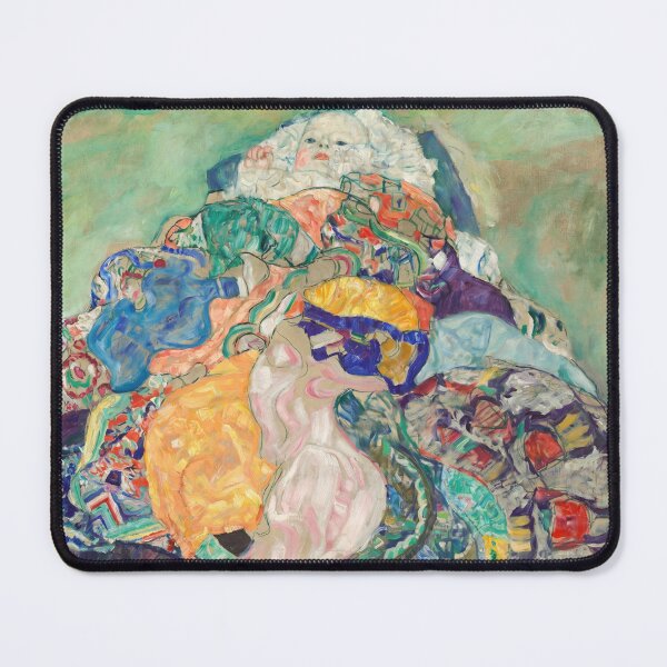 Item preview, Baby Cradle Among Colorful Quilts designed and sold by artofuniverse.