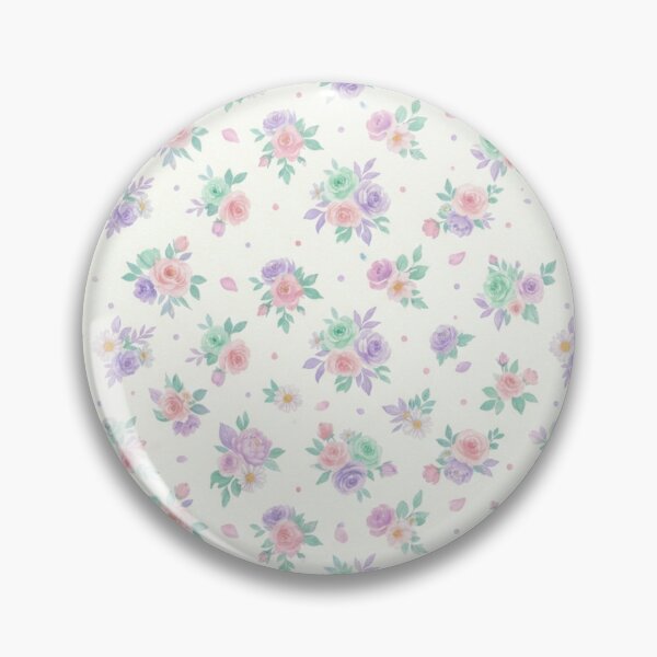 Item preview, Pastel Watercolor Floral Seamless Pattern - Coquette Botanical Aesthetic designed and sold by FashioonTrends.