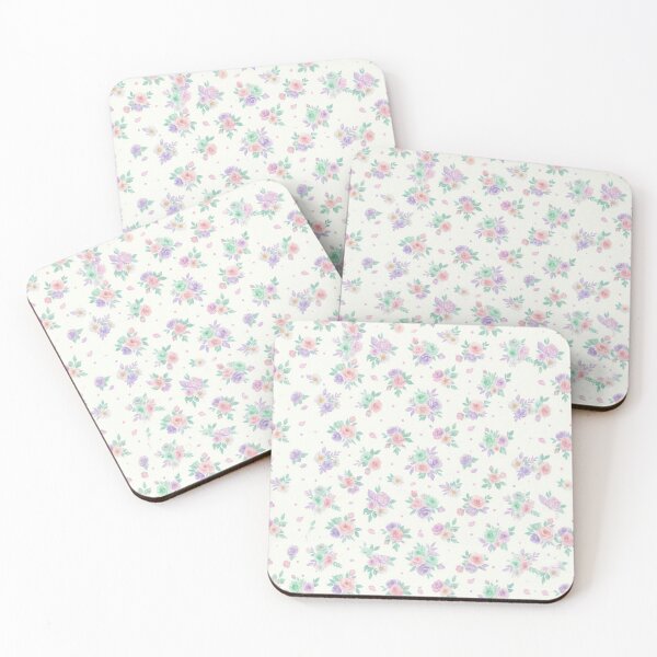 Item preview, Pastel Watercolor Floral Seamless Pattern - Coquette Botanical Aesthetic designed and sold by FashioonTrends.
