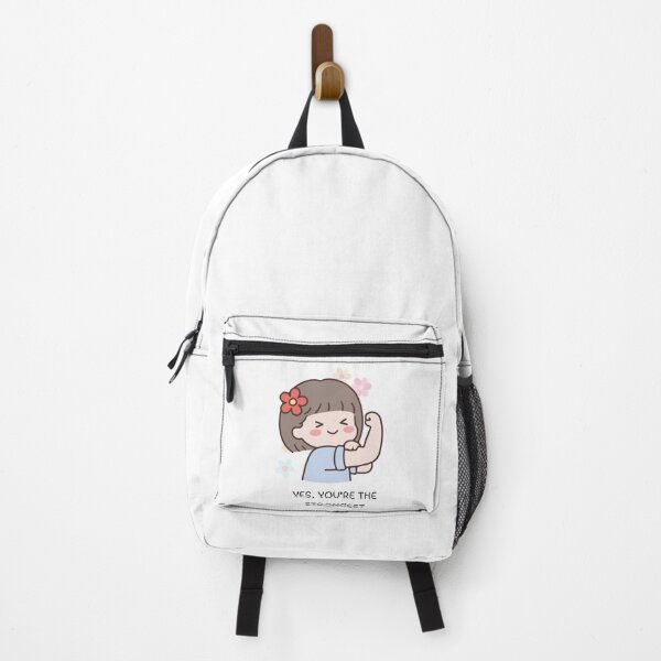 Item preview, Yes You're The Strongest Cute Kawaii Girl Motivation designed and sold by Kidix Arts.