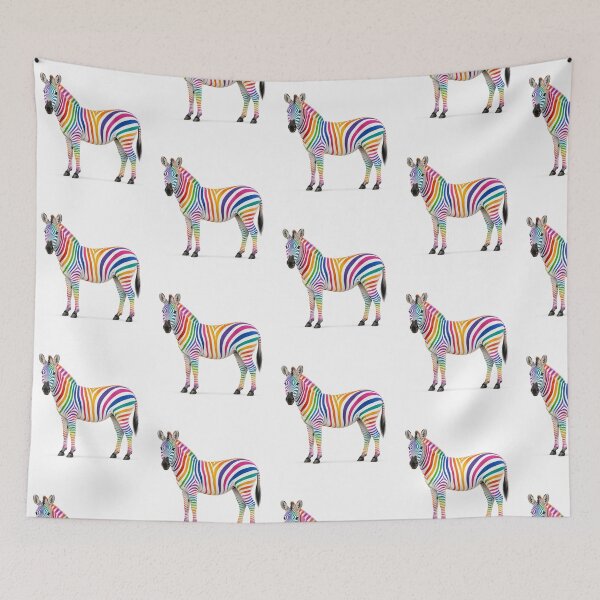 Item preview, Colored Zebra designed and sold by Glen McDonald.