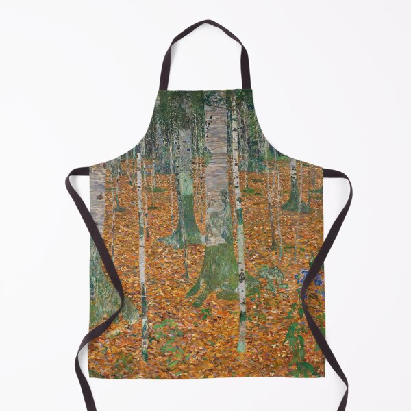 Item preview, Autumn Birch Forest with Fallen Leaves designed and sold by artofuniverse.