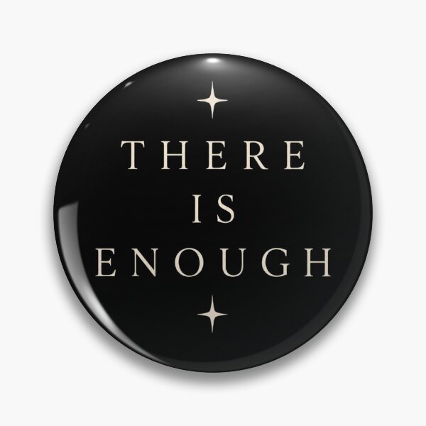Item preview, There Is Enough – Minimalist Typography Shirt | Soft Abundance | Quiet Luxury Aesthetic designed and sold by BeaVibes.