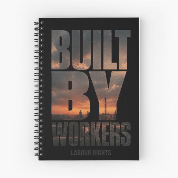 Item preview, Built By Workers Labour Rights Design designed and sold by VivaStencil.
