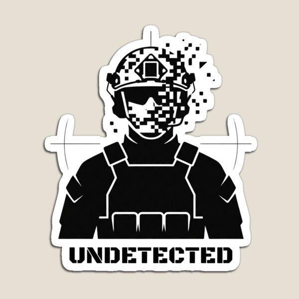 Artikelvorschau, Adversarial Operator V2 - Ghost Face Counter Surveillance Tactical Sticker entworfen und verkauft von theminimalzone.