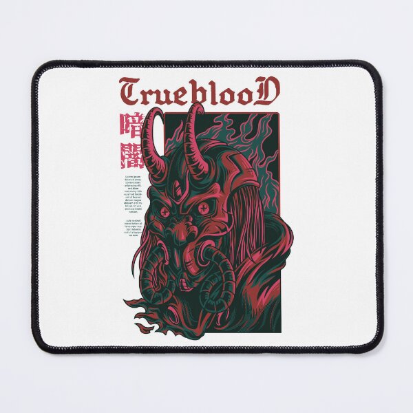 Item preview, Trueblood Cyber Oni - Japanese Demon Techwear Art designed and sold by BrewChef.