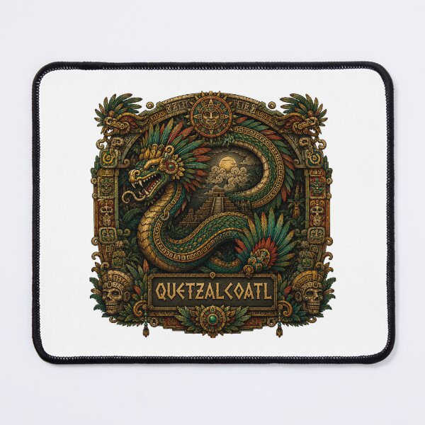Item preview, Quetzalcoatl — The Feathered Serpent | Sacred Beasts Series designed and sold by Qorvun.