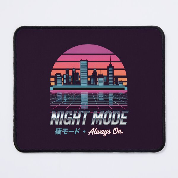 Item preview, Retro Synthwave Night Mode Cyberpunk City Skyline designed and sold by Enea Kelo.