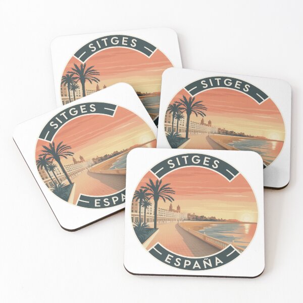 Item preview, Sitges España: Golden Promenade Badge designed and sold by CircinusStore.