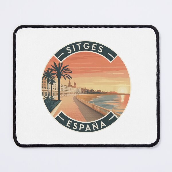 Item preview, Sitges España: Golden Promenade Badge designed and sold by CircinusStore.