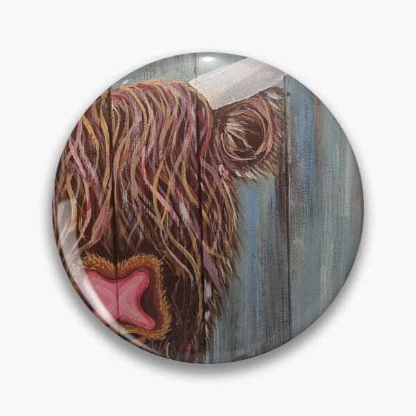 Item preview, Highland shaggy cow designed and sold by SummersSnaps.