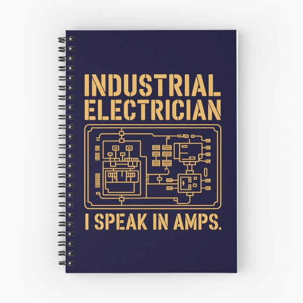 Item preview, Industrial Electrician I Speak In Amps Technical Diagram designed and sold by Enea Kelo.