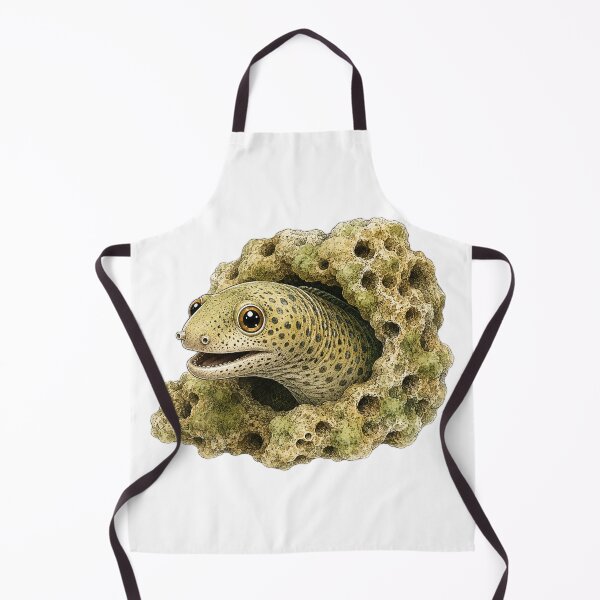 Item preview, Cute Vintage Moray Eel Sticker - Coral Reef Ocean Animal designed and sold by PND7777.