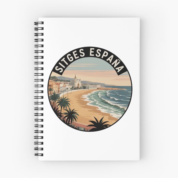 Item preview, Sitges España: Mediterranean Sunset Emblem designed and sold by CircinusStore.