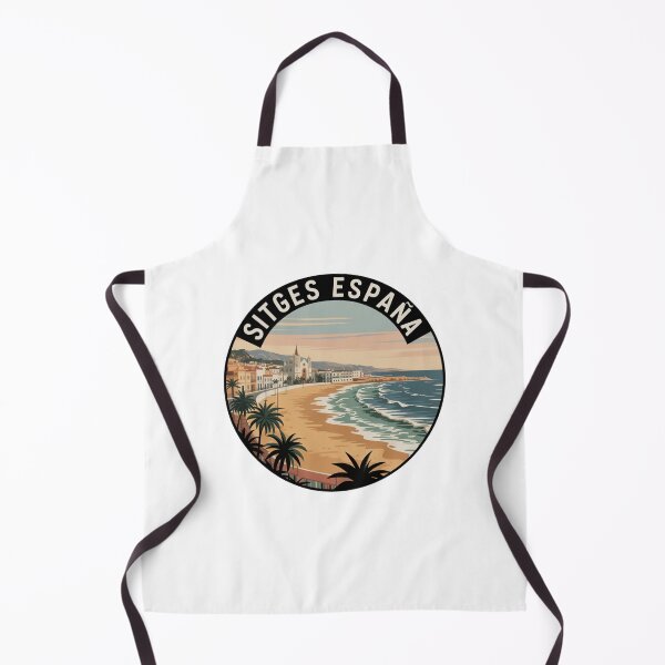 Item preview, Sitges España: Mediterranean Sunset Emblem designed and sold by CircinusStore.