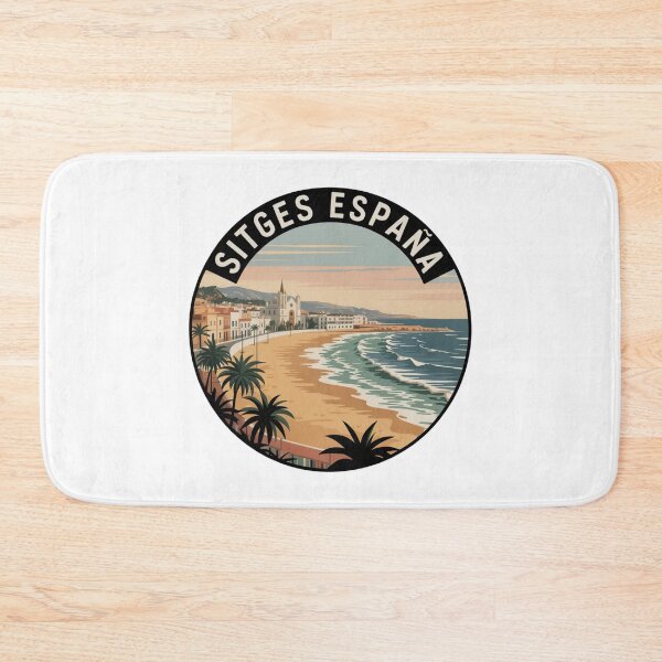 Item preview, Sitges España: Mediterranean Sunset Emblem designed and sold by CircinusStore.