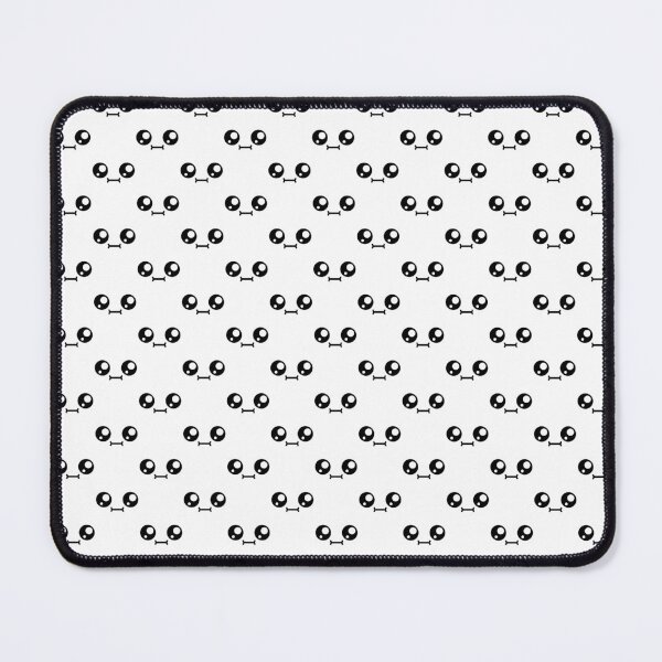 Item preview, Cute kawaii meh face pattern designed and sold by BlushyPrint.