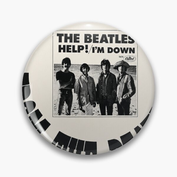 Item preview, Help! Is Here – Vintage Beatles Capitol Records Promotional Poster designed and sold by LuluLeb.