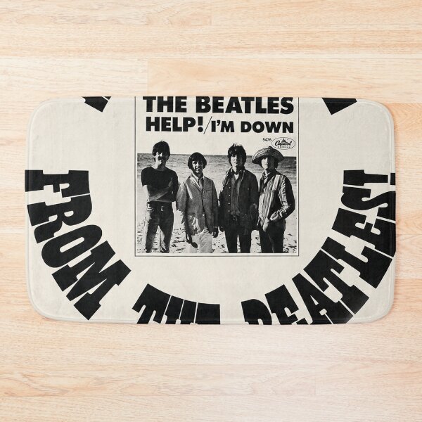 Artikelvorschau, Hilfe! Ist da – Vintage Beatles Werbeplakat von Capitol Records entworfen und verkauft von LuluLeb.