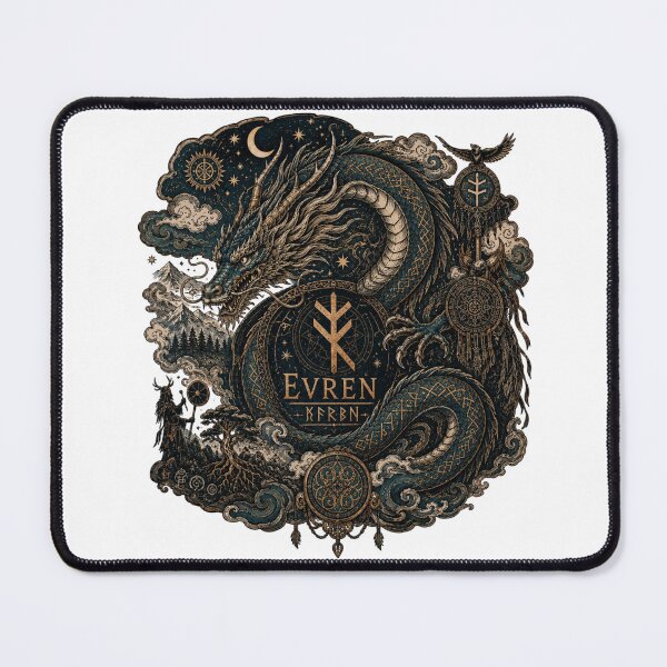 Item preview, Evren — The Turkic Dragon | Sacred Beasts Series designed and sold by Tinylegends.