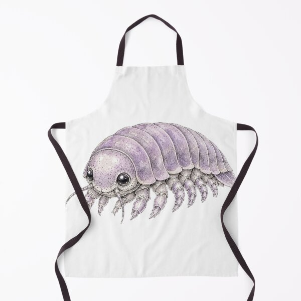 Item preview, Cute Vintage Giant Isopod Sticker - Purple Deep Sea Crustacean designed and sold by PND7777.