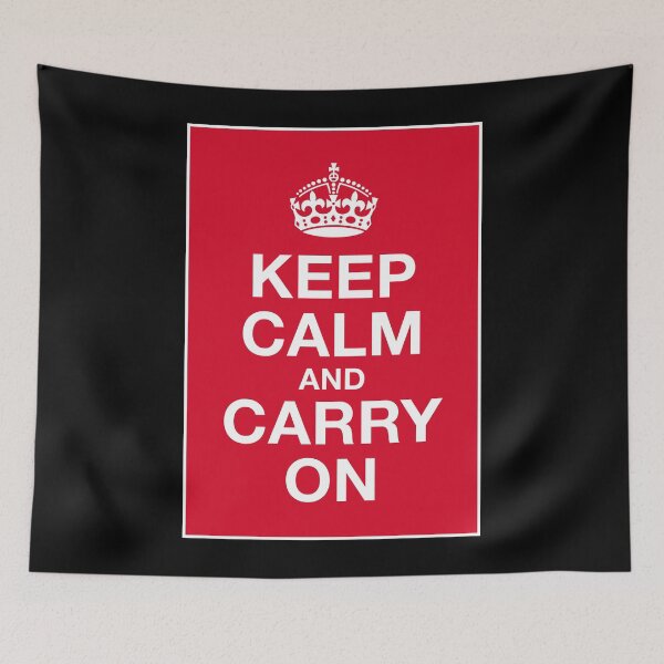 Item preview, KEEP CALM & CARRY ON designed and sold by CoolVibeStudio.