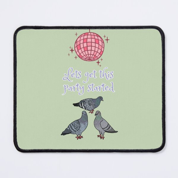 Item preview, Lets Get This Party Started ft. Pigeons & A Disco Ball designed and sold by dreamhatchh.