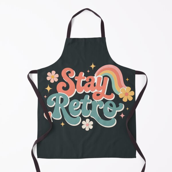 Item preview, Stay Retro Cute Vintage Typography | Retro Rainbow Aesthetic | Groovy 70s Style Design designed and sold by Sanika arts .