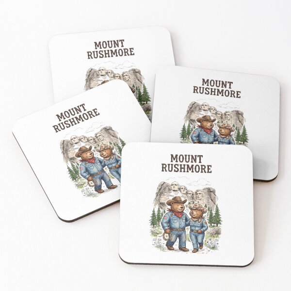 Item preview, Cute Bears at Mount Rushmore - Matching Utility Vest Chibi Travel Art designed and sold by TaiwanMemory.