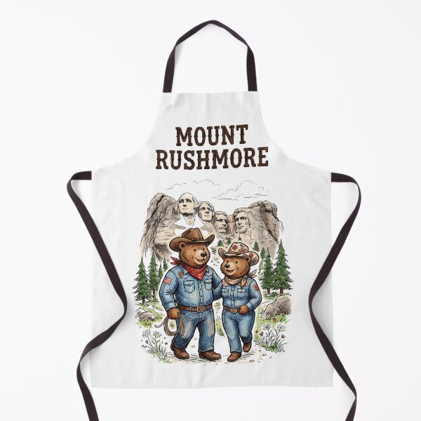 Item preview, Cute Bears at Mount Rushmore - Matching Utility Vest Chibi Travel Art designed and sold by TaiwanMemory.