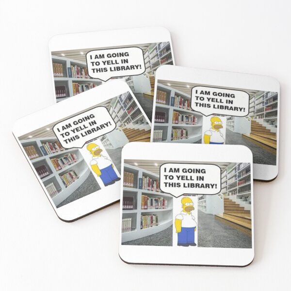 Item preview, homer is going to yell in this library designed and sold by CoolestImages.