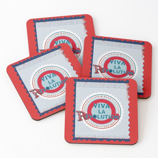 Item preview, Viva la Revolution – A rebellious illustration like a postage stamp! designed and sold by Alan-David.