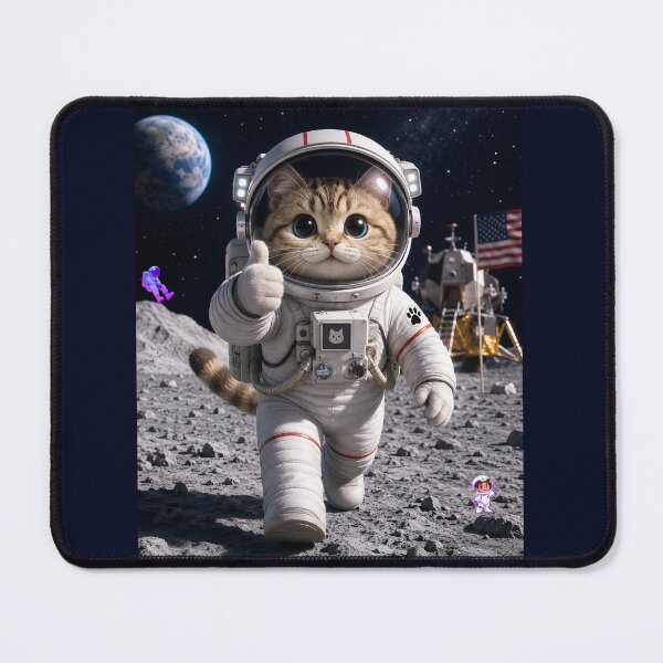 Item preview, Astronaut  Cat designed and sold by Brewgoodness.